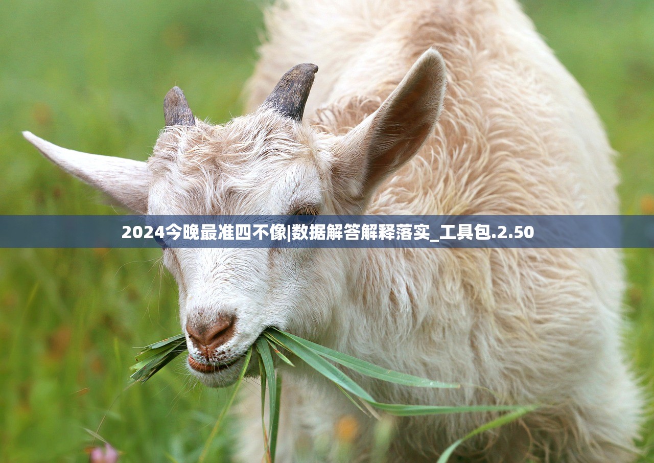 2024今晚最准四不像|数据解答解释落实_工具包.2.50