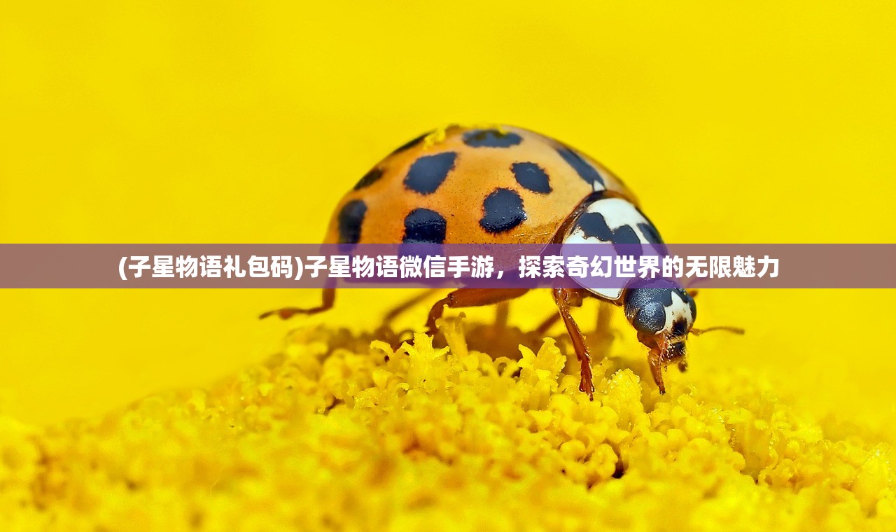 (子星物语礼包码)子星物语微信手游，探索奇幻世界的无限魅力