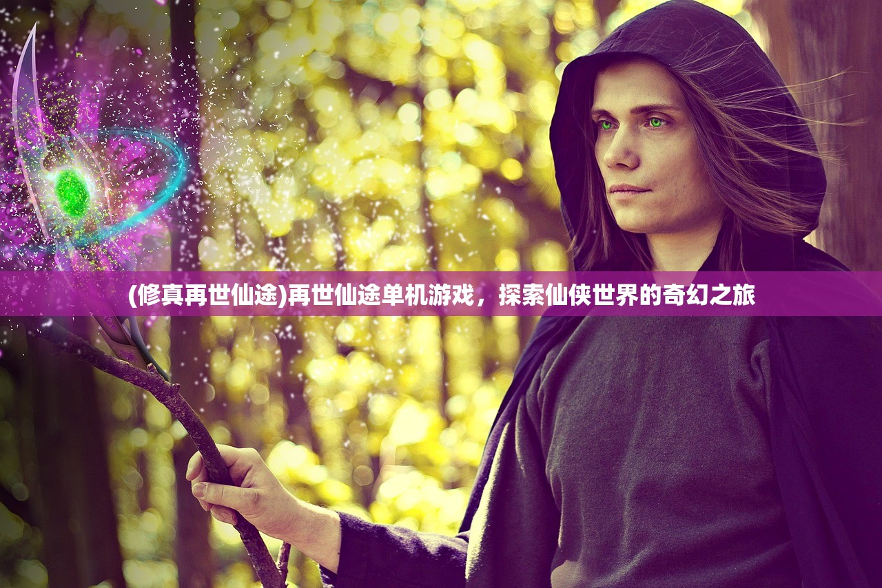 (修真再世仙途)再世仙途单机游戏，探索仙侠世界的奇幻之旅