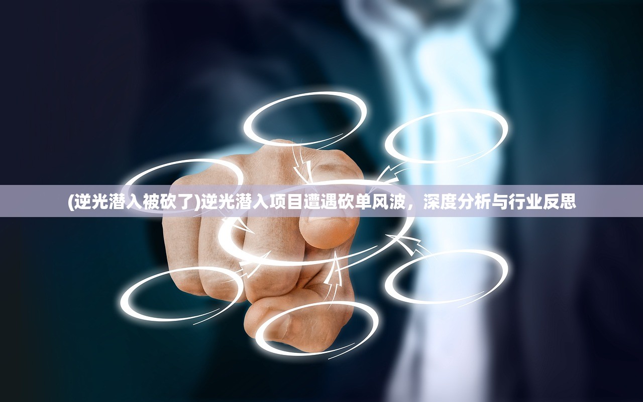 (逆光潜入被砍了)逆光潜入项目遭遇砍单风波，深度分析与行业反思