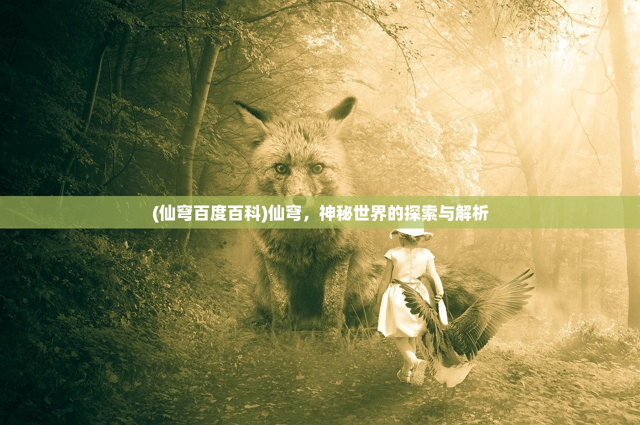 (仙穹百度百科)仙穹，神秘世界的探索与解析