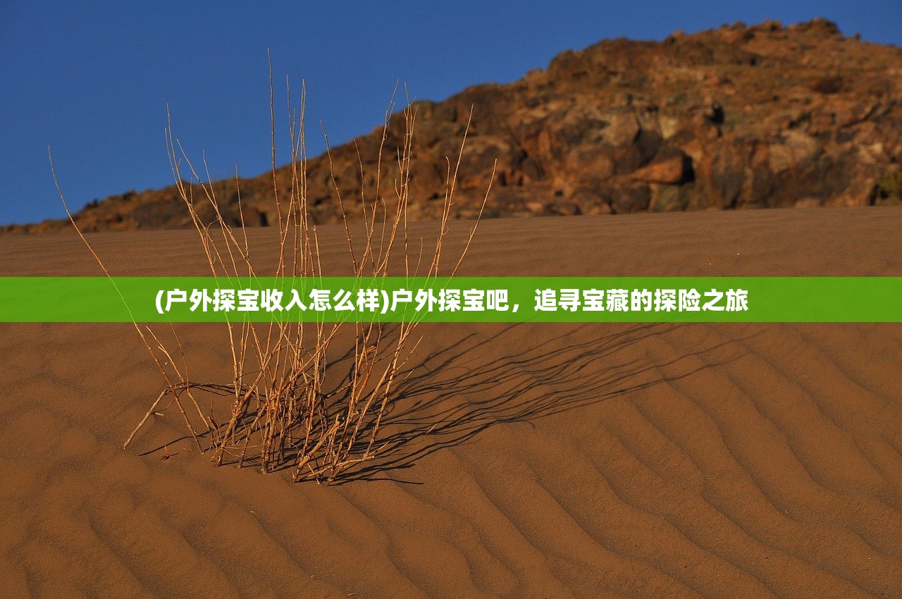 (户外探宝收入怎么样)户外探宝吧，追寻宝藏的探险之旅