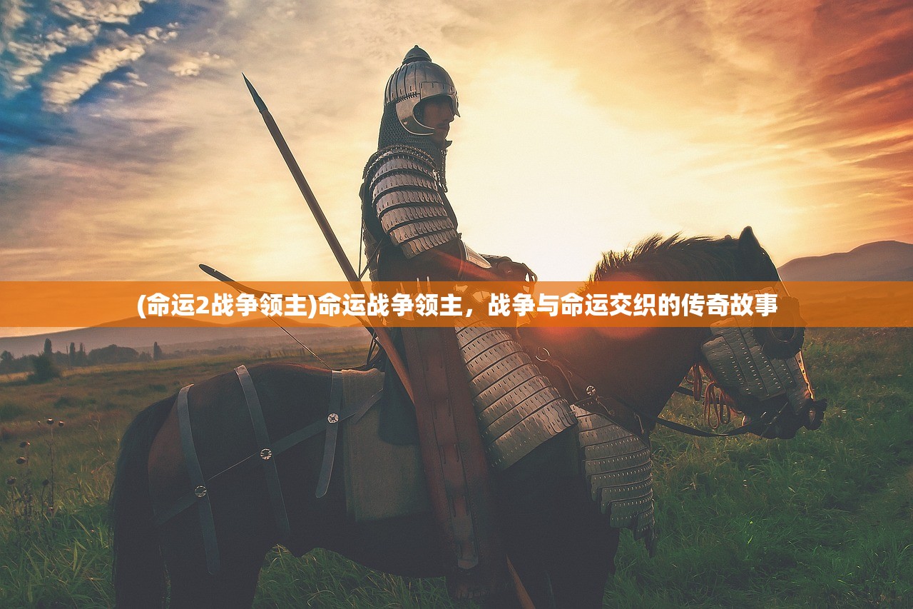 (命运2战争领主)命运战争领主，战争与命运交织的传奇故事