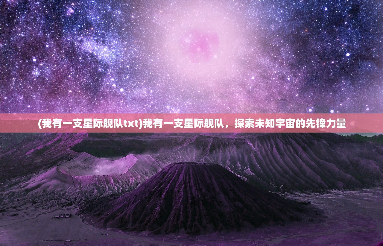 (我有一支星际舰队txt)我有一支星际舰队，探索未知宇宙的先锋力量