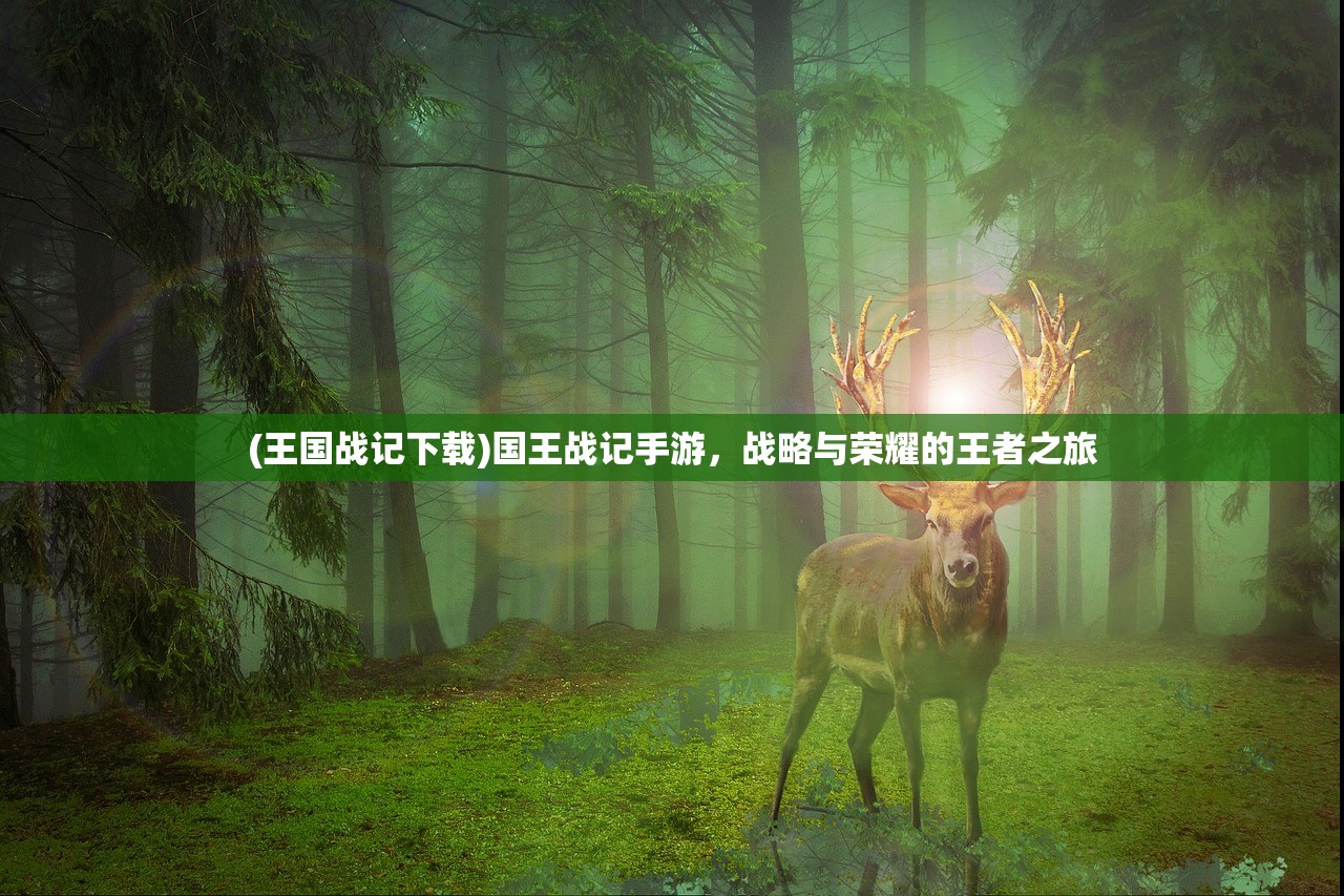 (王国战记下载)国王战记手游，战略与荣耀的王者之旅