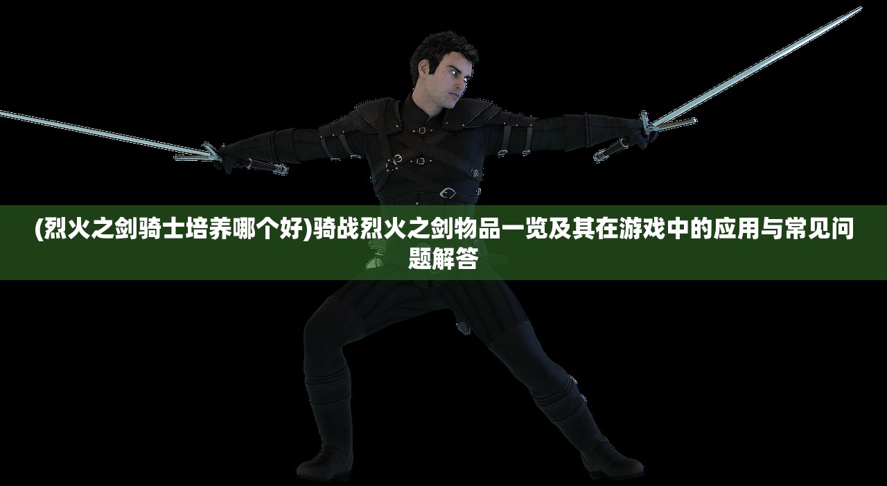 (烈火之剑骑士培养哪个好)骑战烈火之剑物品一览及其在游戏中的应用与常见问题解答